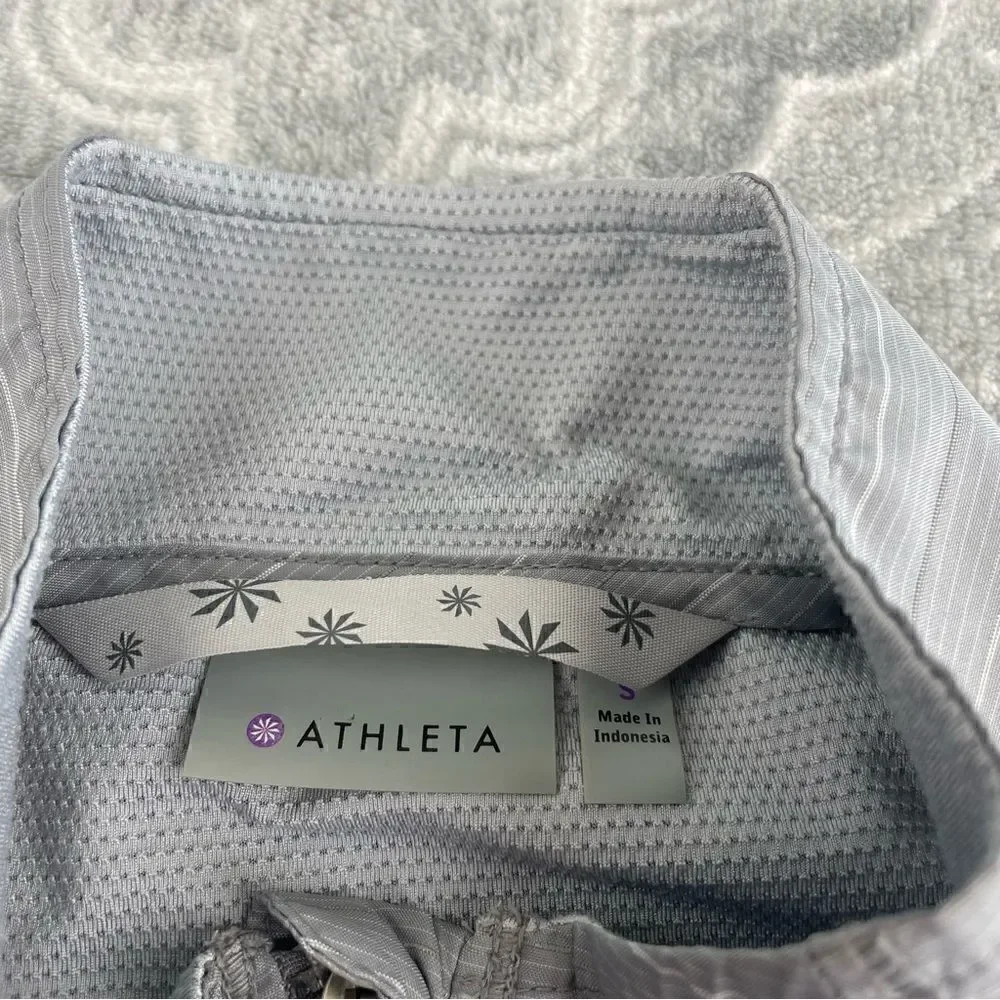 Athleta Stripe Jammin' Run Jacket